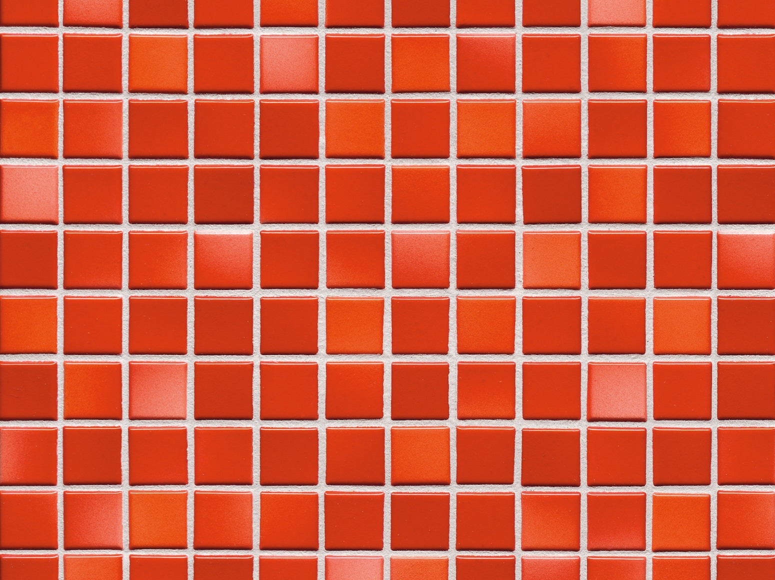 2,5x2,5cm Fresh Coral Red-Mix keraminė mozaika