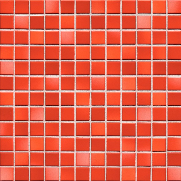 2,5x2,5cm Fresh Coral Red-Mix keraminė mozaika (2)