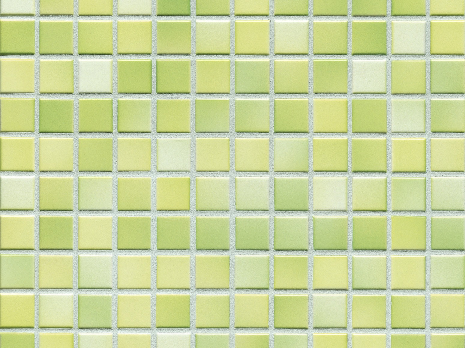 2,5x2,5cm Fresh Lime Green-Mix keraminė mozaika