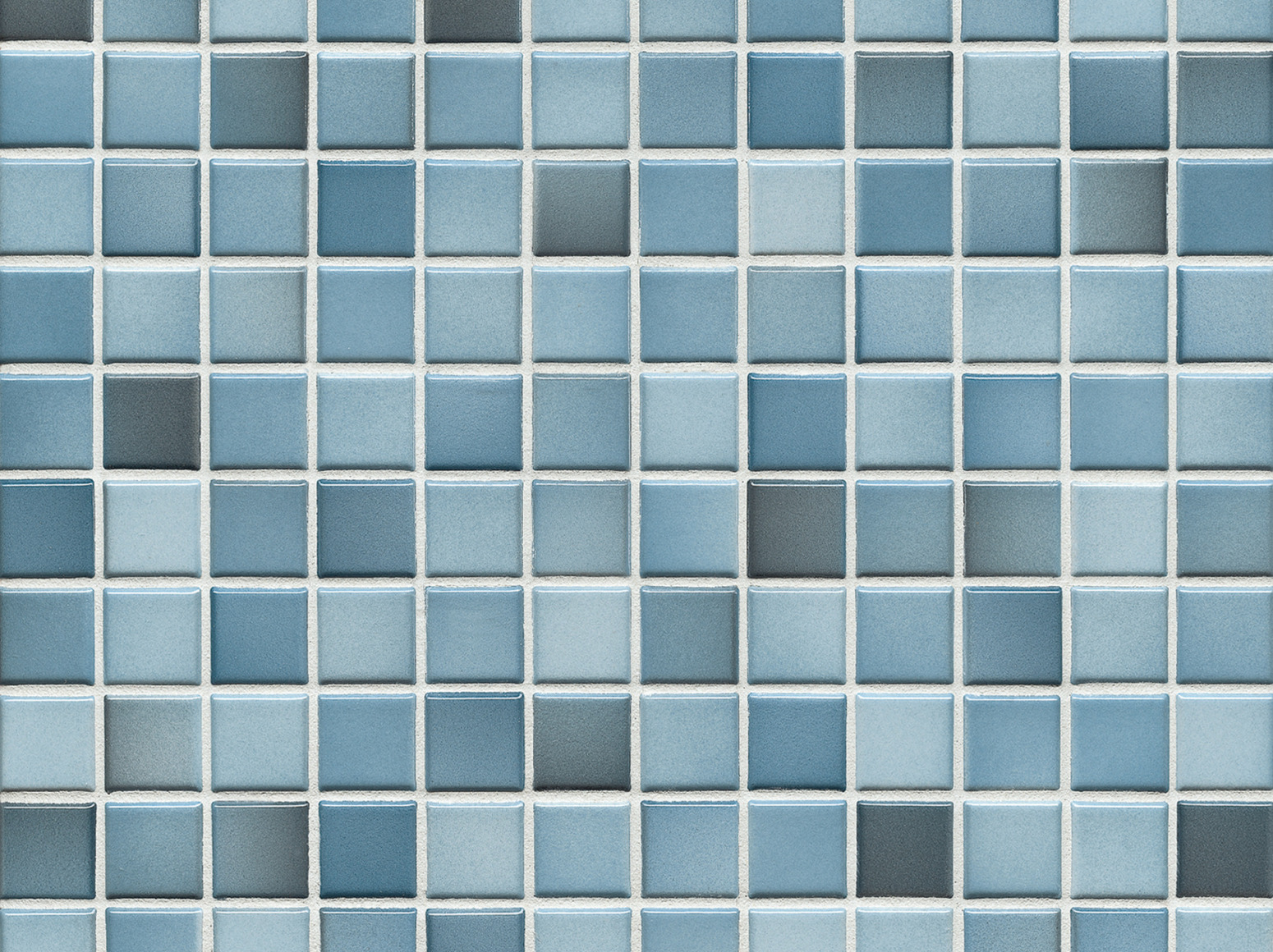 2,5x2,5cm Fresh Denim Blue-Mix keraminė mozaika