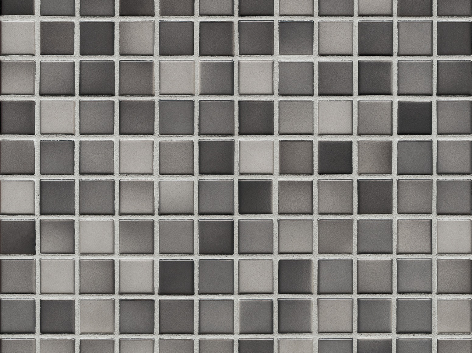 2,5x2,5cm Fresh Medium Grey-Mix keraminė mozaika