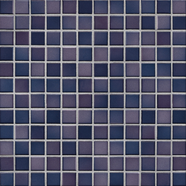 2,5x2,5cm Fresh Vivid Violet-Mix keraminė mozaika