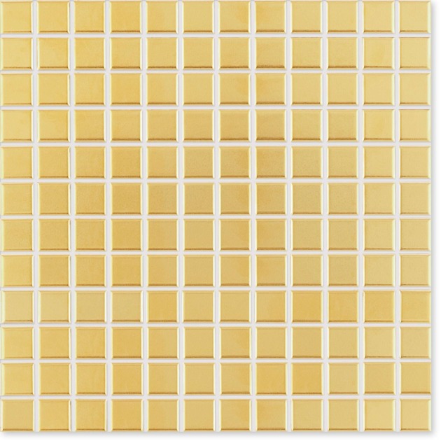 2,5x2,5cm Fresh Gold keraminė mozaika