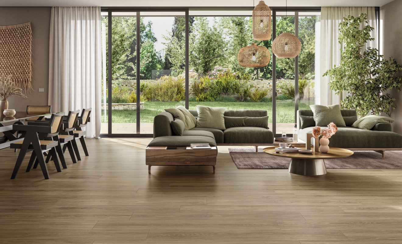 Medžio imitacijos plytelės